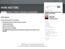 Tablet Screenshot of pieffemotors.asengard.net